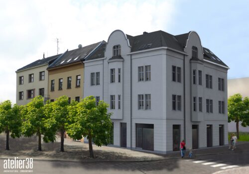 Vizualizace objektu, zdroj: Ateliér 38