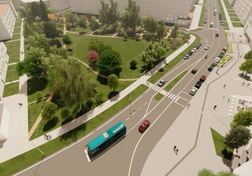Náměstí Družby - vizualizace